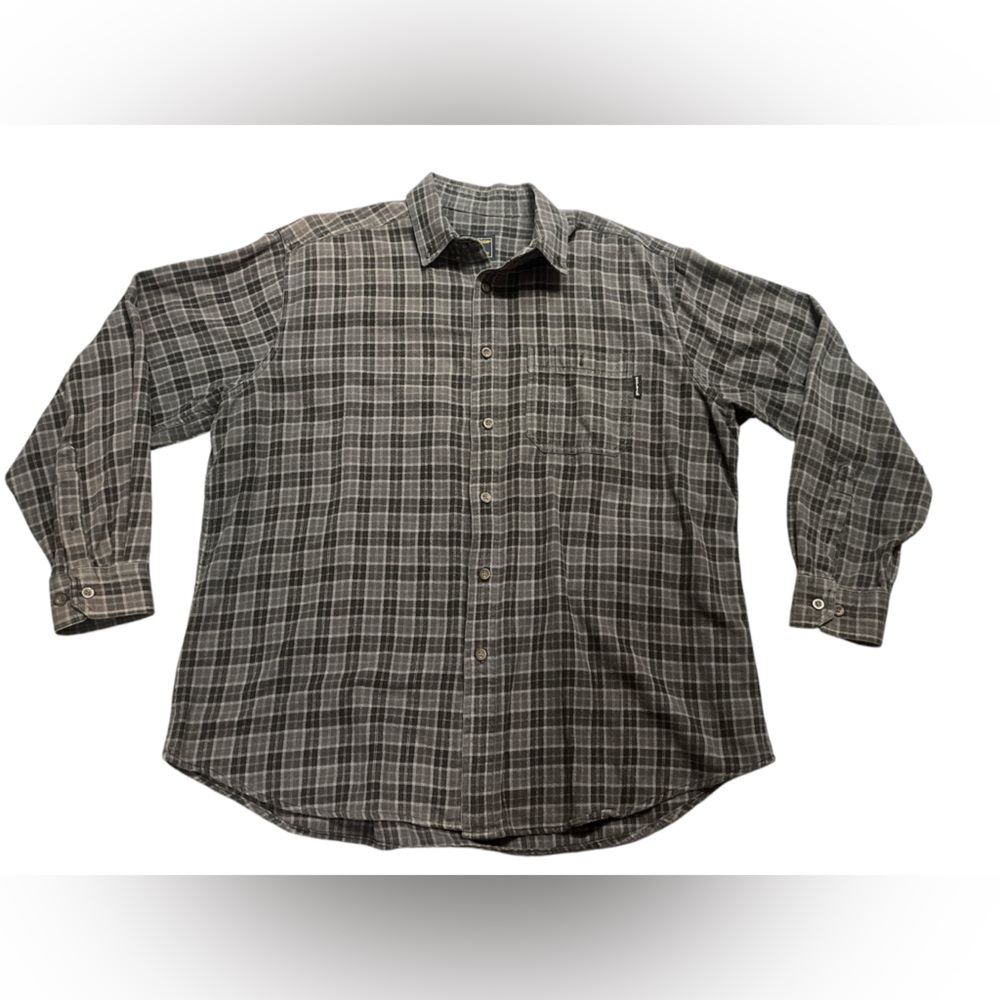 Vintage Woolrich button down plaid shirt